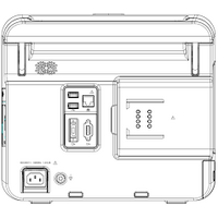 Mindray iPM12 Rear cover subassembly