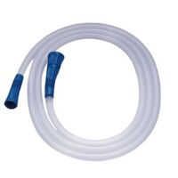 Liberty, 3 / 16" 1.8M With Blue Connector, Suction Pump Tube - White