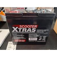 Scooter Xtras - Hybrid Gel Battery - 12v 55Ah