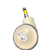 Sertain - 150mm Twin Central Locking Castor - Total Brake