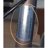 Cobalt To Suit C01-BARI-BIU Bariatric Air Chair, GAS STRUT