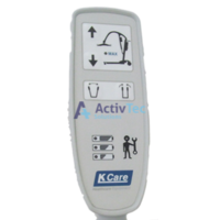 Linak 4 Button Handset - Round 8 Pin Plug - With Battery And Maintenance Indicators