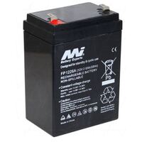 MI Battery Experts - 12v 2.6Ah - L 70mm x W 48mm x H 97mm - F1 Terminals - Each