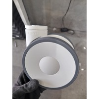 Tente 125mm Twin Swivel Castor - 11mm Bolt Hole - Grey
