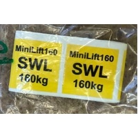 MiniLift 160 SWL Sticker