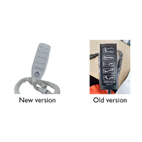 Medicraft Bed Handset - 5 Channel - Round 8 Pin Plug - Linak New Style
