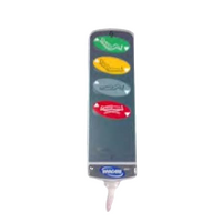 Dewert 50657 4 Channel Handset - 4 Colour - 13 Pin Plug