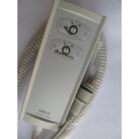 Linak HLW072-002 Handset - 4 Button With Lock - Round 8 Pin Plug