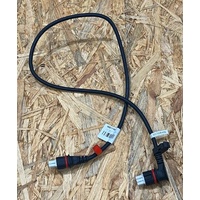 Linak Male Minifit to Male Minifit Black 74cm CABLE - Red Ring