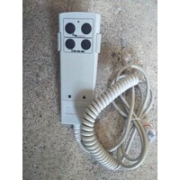 Timotion TH7-2297-002 Handset - 4 Button - RJ45 / Internet Style Plug - Red Ring