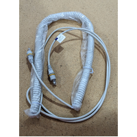 Linak Male To Male Cable - RJ45 / Internet Style Plug - 1500mm Straight/650mm Coiled/170mm Straight