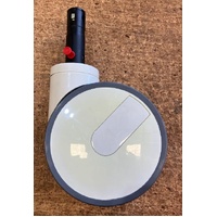 Fallshaw  M Series 100mm Swivel Castor - ISO Plate Mount