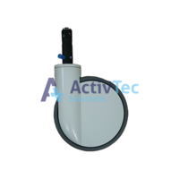 Tente 200mm D-Cam Total Lock Plastic CASTOR 0 silver top