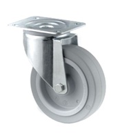 200mm Swivel Plate Castor