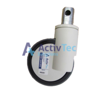 Carewell Tente 125mm Total Lock Castor - Short Stem