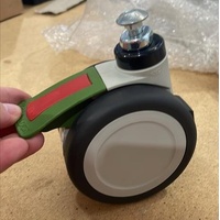 Tente 100mm Grey Brake Castor