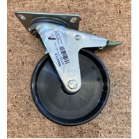 Fallshaw 125mm Tracking Castor - Plated 96mm x 78mm