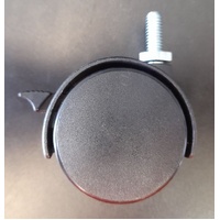 50mm Brake Twin Castor, 5/16 Thread