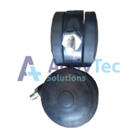 Invacare CS7 Bed - 75mm Swivel Castor