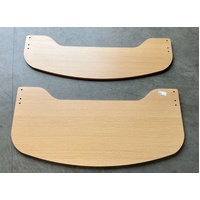 Carewell Bed - Head & Footboard - King Single - Beech - Set  (See Attributes)
