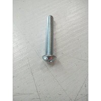 Alrick - Zinc Plated M6 x 35mm Button Head Socket Screw - Each