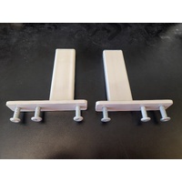 Carewell Oden/Nimir Headboard & Footboard Brackets And Screws - Pair