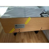 Bed End Set - Aidacare FL250 Bed - King Single - Head And Footboard Set With Control Panel - Tahoe (Sublime Teak)