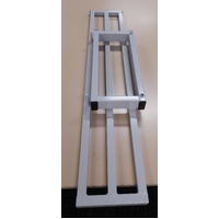 Alrick, To Suit EN9 Floorline Bed, Clip on BED EXTENSION - King Single Bed - APO Grey