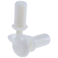 9mm plastic rivet x 200