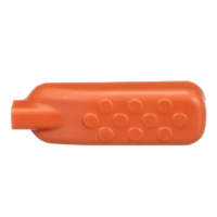 Hill-Rom Progressa / Versacare - Brake/Steer PEDAL - Top Cover - Small - Red/Orange