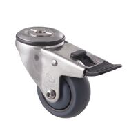 75mm Stainless Steel Braking CASTOR