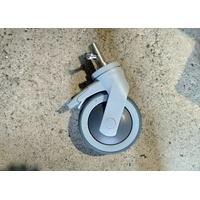 Raz Shower Commode - 125mm Levina Brake Castor With 3/4'' Solid Stem