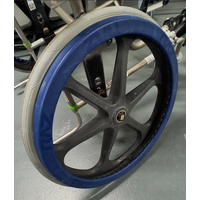 Raz, To Suit Shower Commode, 22 Inch Rear WHEEL With Hand Rim and Hub Caps - Pair