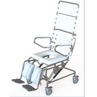 K Care KA11507 Tilt In Space Shower Commode - High Back - 445mm Wide