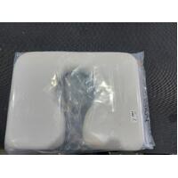 KCare 65cm Open Front Shower Commode SEAT - White Included the Runner