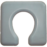Otto Bock Shower Commode - Open Front Seat - 46cm - Includes Mounting Screws