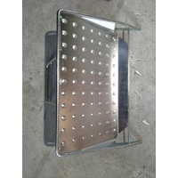 Kcare Maxi Commode - Stainless Steel Footplate - Suit 60cm / 600mm Width