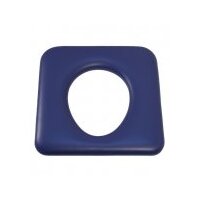 Oxford Shower Commode - Closed Front Seat - Standard Width 44cm - Blue