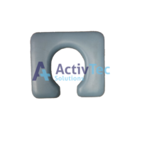 Tubalco Shower Commode - PVC Open Front SEAT - W460mm x D 410mm - Blue - See Attributes