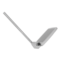 Juvo Shower Commode - Lower Legrest And Footplate - Pair