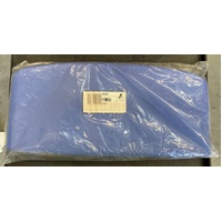 Atlantic Wave 18" Backrest With Screws - Blue