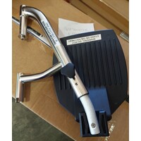 Aspire / Otto Bock Shower Commode - Swing Away Legrest Assembly - RHS - Matt Finish