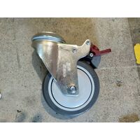 A&D 100mm BRAKE Castor - See Attributes