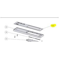 Seca 952 - FRONT FOIL/DECAL
