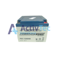 Powersonic Battery - 12V 26Ah - H 125mm x L 175mm x W 165mm