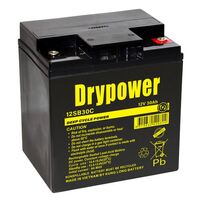 Drypower SLA  Battery - 12v 30Ah - H176mm x L125mm x W166mm