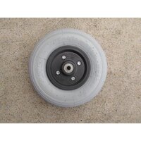 Wheelchair/Walker Castor Wheel 200 x 50 With Tyre And Tube -  Hub Width 60mm - 8mm Axle Bore