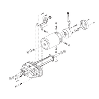 Pride, To Suit Pathrider 140XL Scooter, Complete DRIVE ASSEMBLY