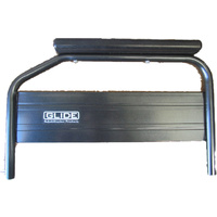 Glide Armrest Frame Complete With Armpad - Black