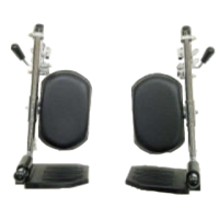 Breezy EC2000 - Elevating Legrests - Pair